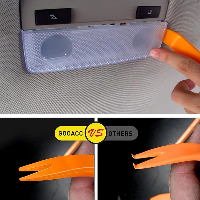 GOOACC 380Pcs Car Automotive Plastic, Nylon Push Pin Rivet - Image 6