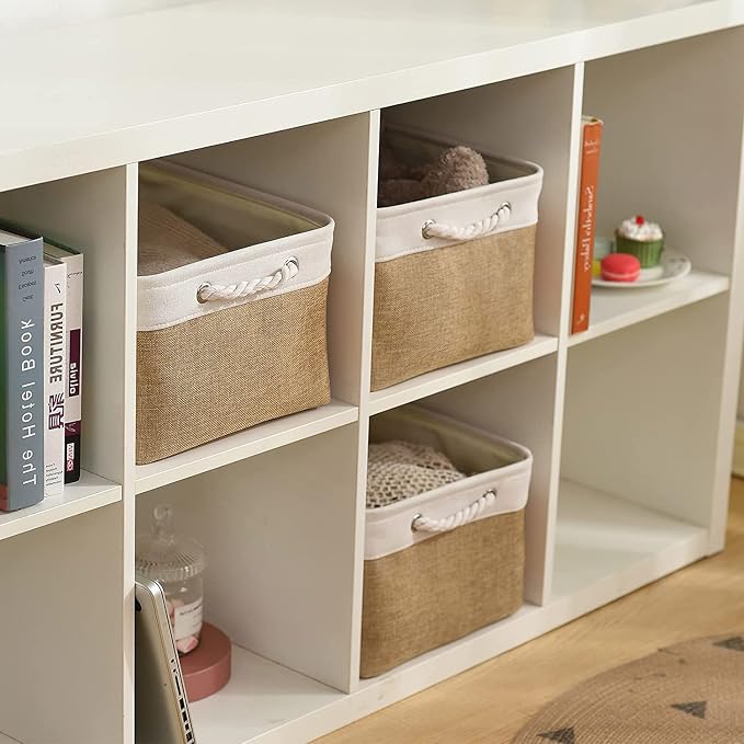 Rectangular Fabric Storage Baskets - Image 4