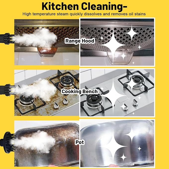 Steam Cleaners, 2500W High Pressure Steamer - Image 5