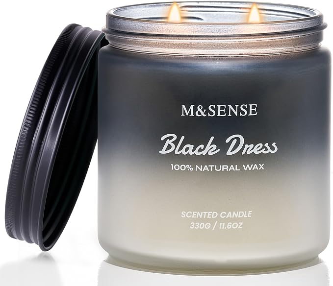 M&SENSE Vanilla Leather Scented Candles by MSENSE