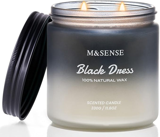 M&SENSE Vanilla Leather Scented Candles by MSENSE