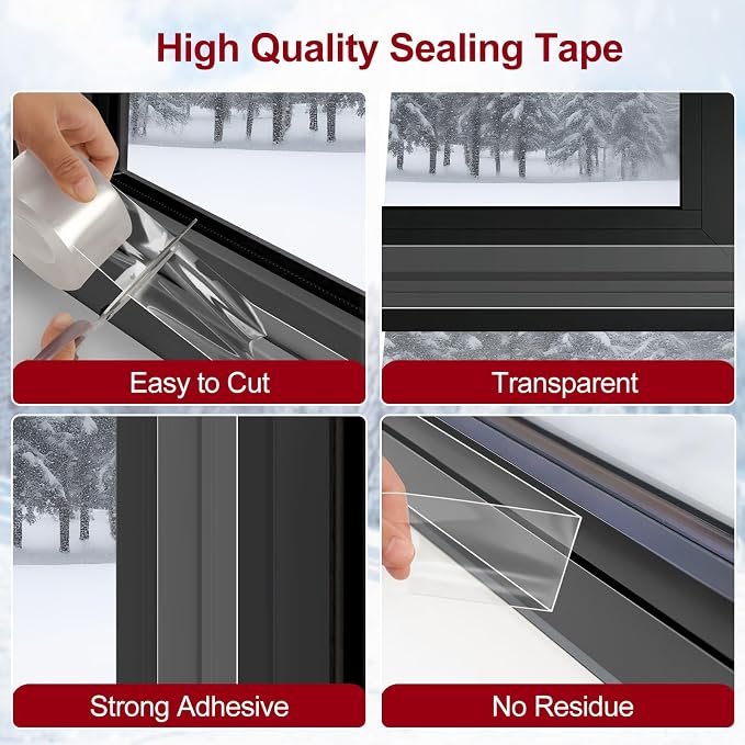 Transparent Window Weather Sealing Tape - Image 5