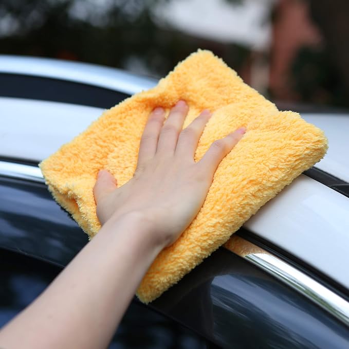 CARCAREZ Microfiber Towels for Cars, Car Drying Wash Detailing Towel - Image 5