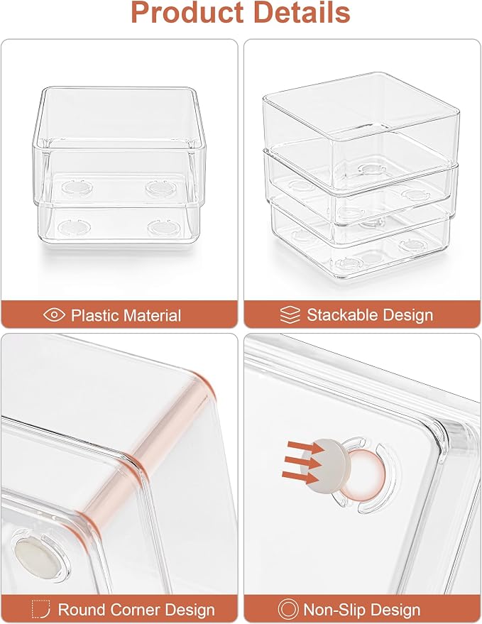SMARTAKE 30-Piece Drawer Organizer - Image 5