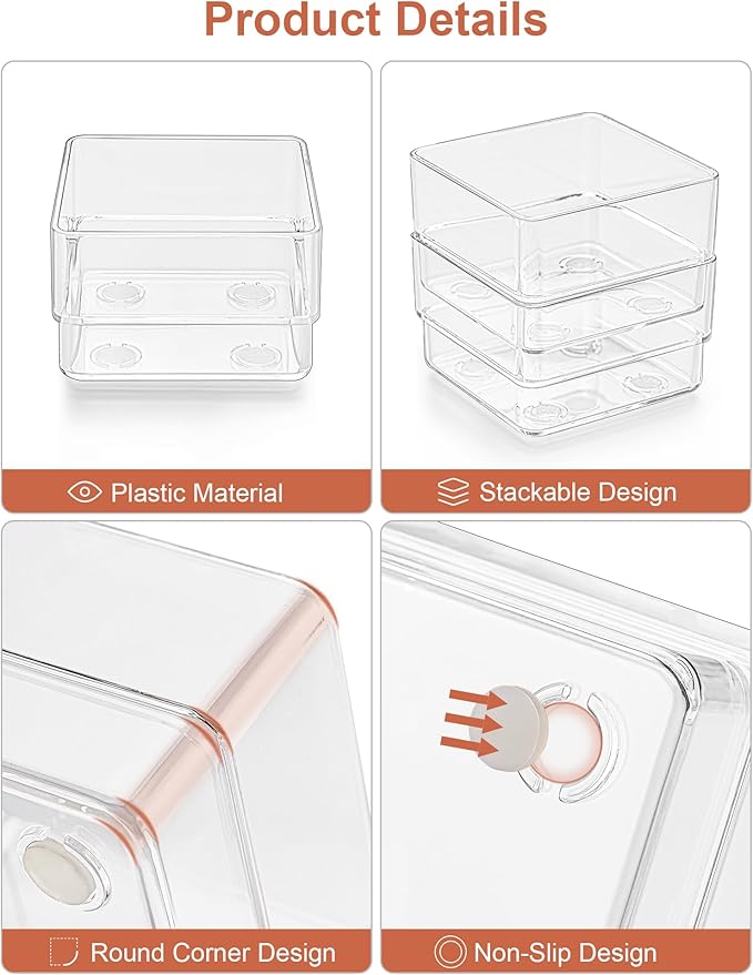 SMARTAKE 30-Piece Drawer Organizer - Image 8
