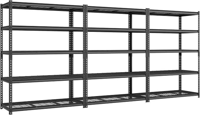 SONGMICS 5-Tier Storage Shelves, Heavy-Duty Garage Shelving, Adjustable by SONGMICSbySONGMICSHOME