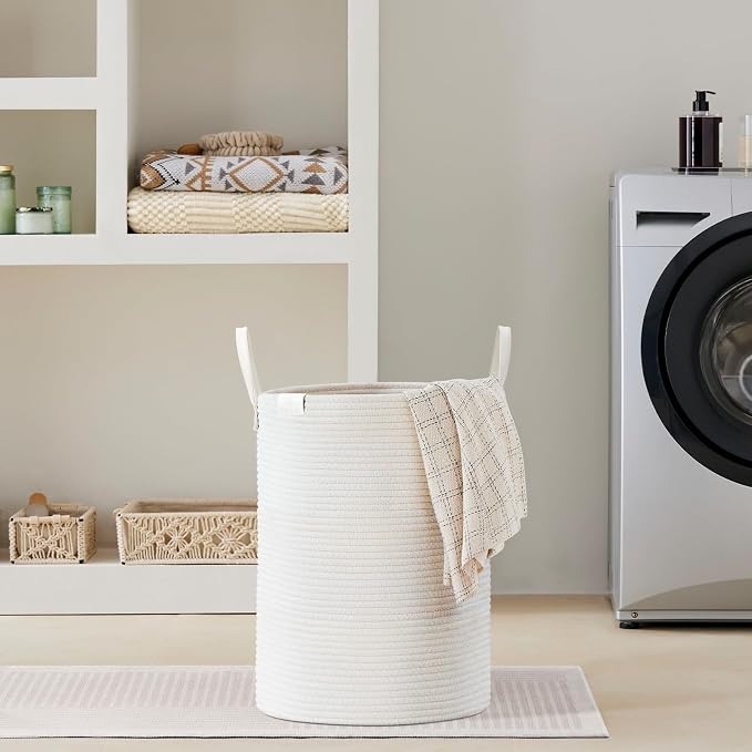 VIPOSCO Tall Laundry Basket, Large Dirty Clothes Hamper - Image 7