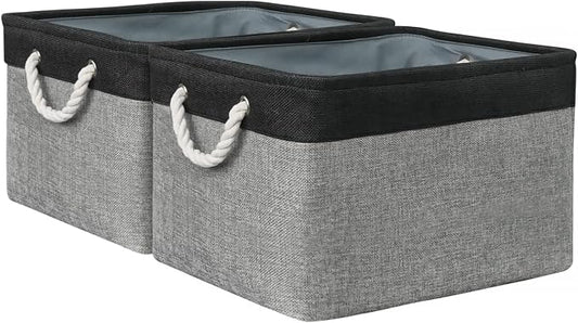Organization and Storage Bins for Shelves by Sacyic