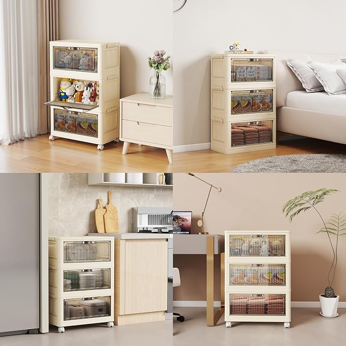 3 Tier - 48QT Storage Bins - Image 7