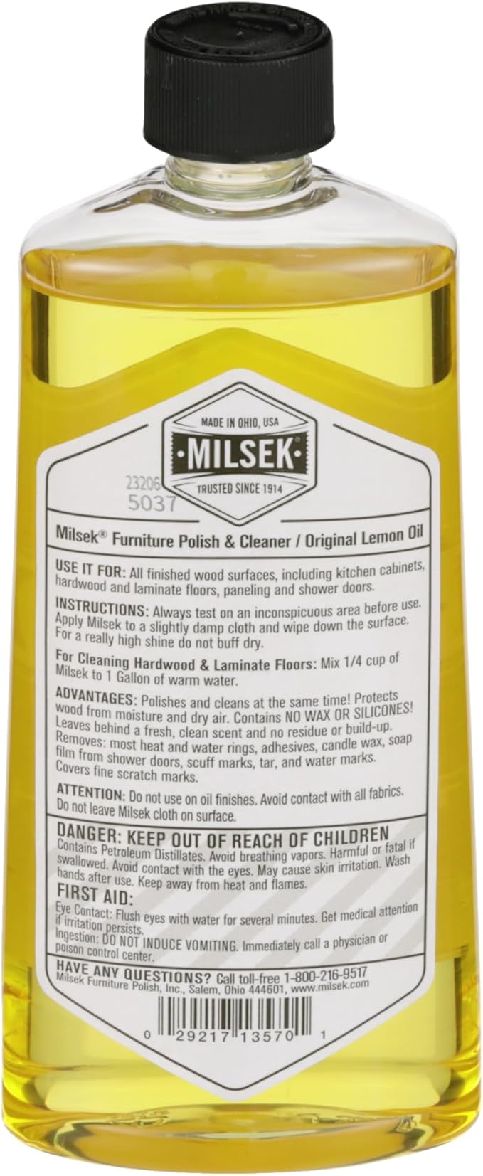 Milsek Furniture Polish and Wood Cleaner - Image 4