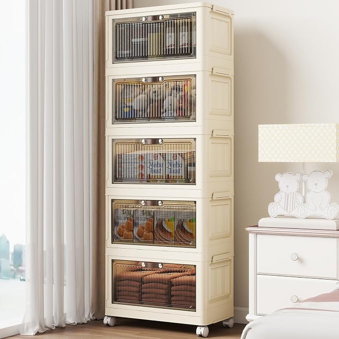 5 Tier - 48QT Storage Bins by Unknown