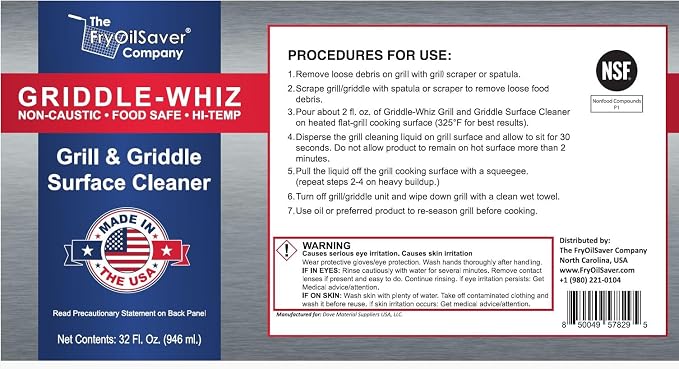 Combo Kit Flat Top Grill Griddle Surface Cleaner - Image 6