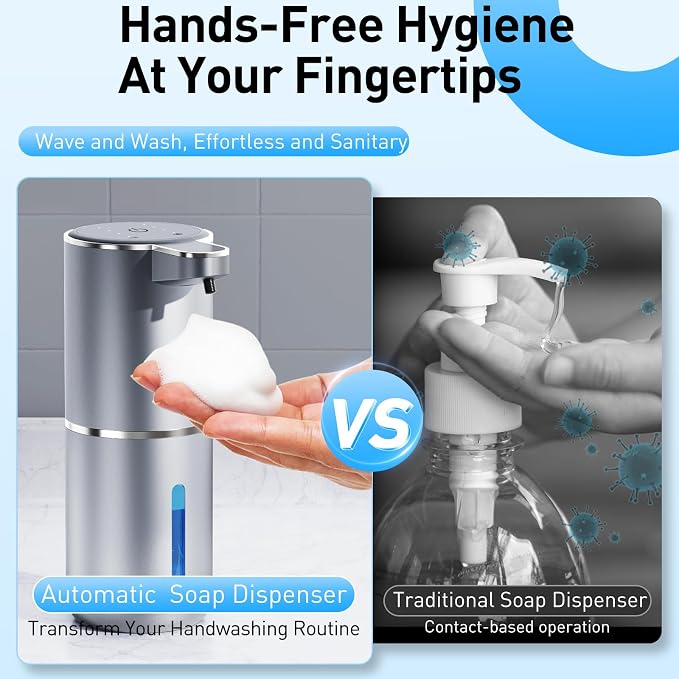 Automatic Foaming Soap Dispenser Foaming Hand Sanitizer Touchless 1500mAh Soap - Image 7