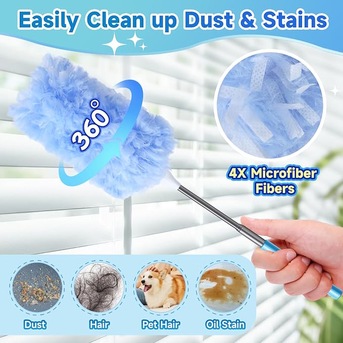 Duster Refills for Swiffer, 360° Thickened Kit - Image 3