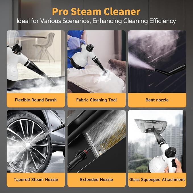 Steam Cleaner, Handheld Steam Cleaner - Image 6