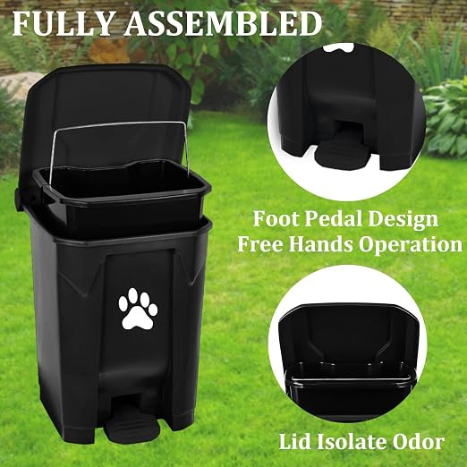 Outdoor Dog Poop Trash Can - Image 4