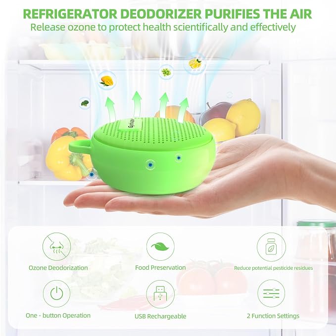 Refrigerator Deodorizer, Rechargeable Deodorizer, Fridge Deodorizer, Air - Image 2