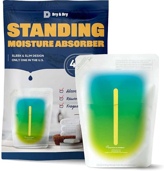 Dry & Dry 10 Pack Standing Moisture Absorbers by DryDry