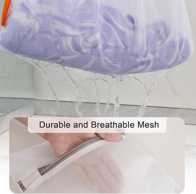 Polecasa 3Pcs Extra Durable Fine Mesh Laundry Bags - Image 2