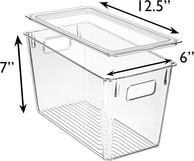 ClearSpace Modern Plastic Storage Bins - Image 6