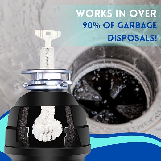 Universal Garbage Disposal Cleaner and Deodorizer, Sturdy T-Grip Handle - Image 4