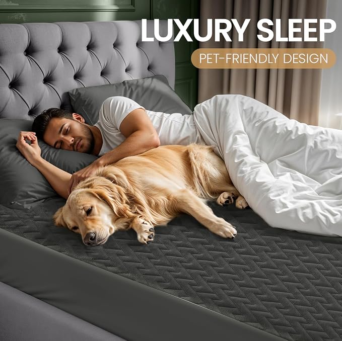 Utopia Bedding Waterproof Mattress Protector Queen Size, Premium 3D Air Soft - Image 5