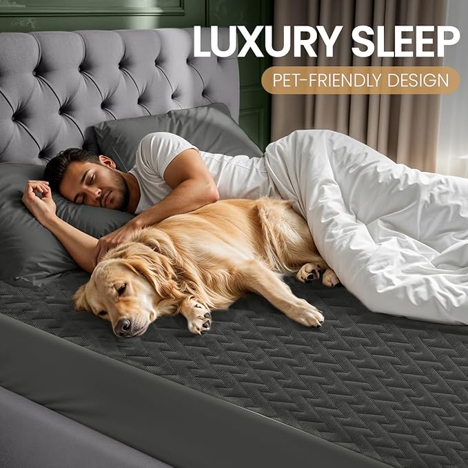 Utopia Bedding Waterproof Mattress Protector California King Size, Premium 3D - Image 5