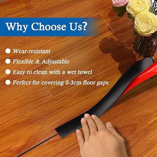 Floor Transition Strip Self Adhesive Floor Cover Strips Laminate 2" Wide Vinyl - Image 5