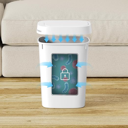 3 Pack Bathroom Small Trash Can - Image 5