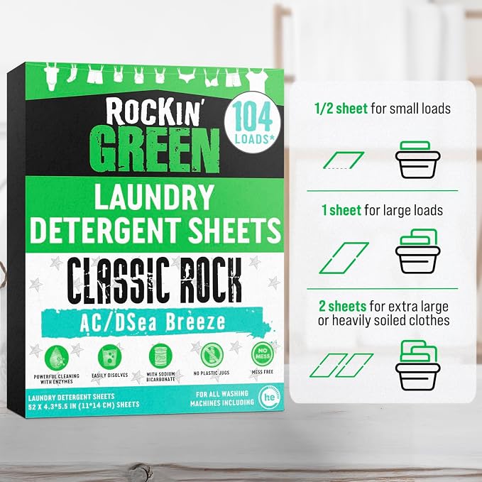 Rockin' Green Travel Laundry Detergent Sheets - Image 5