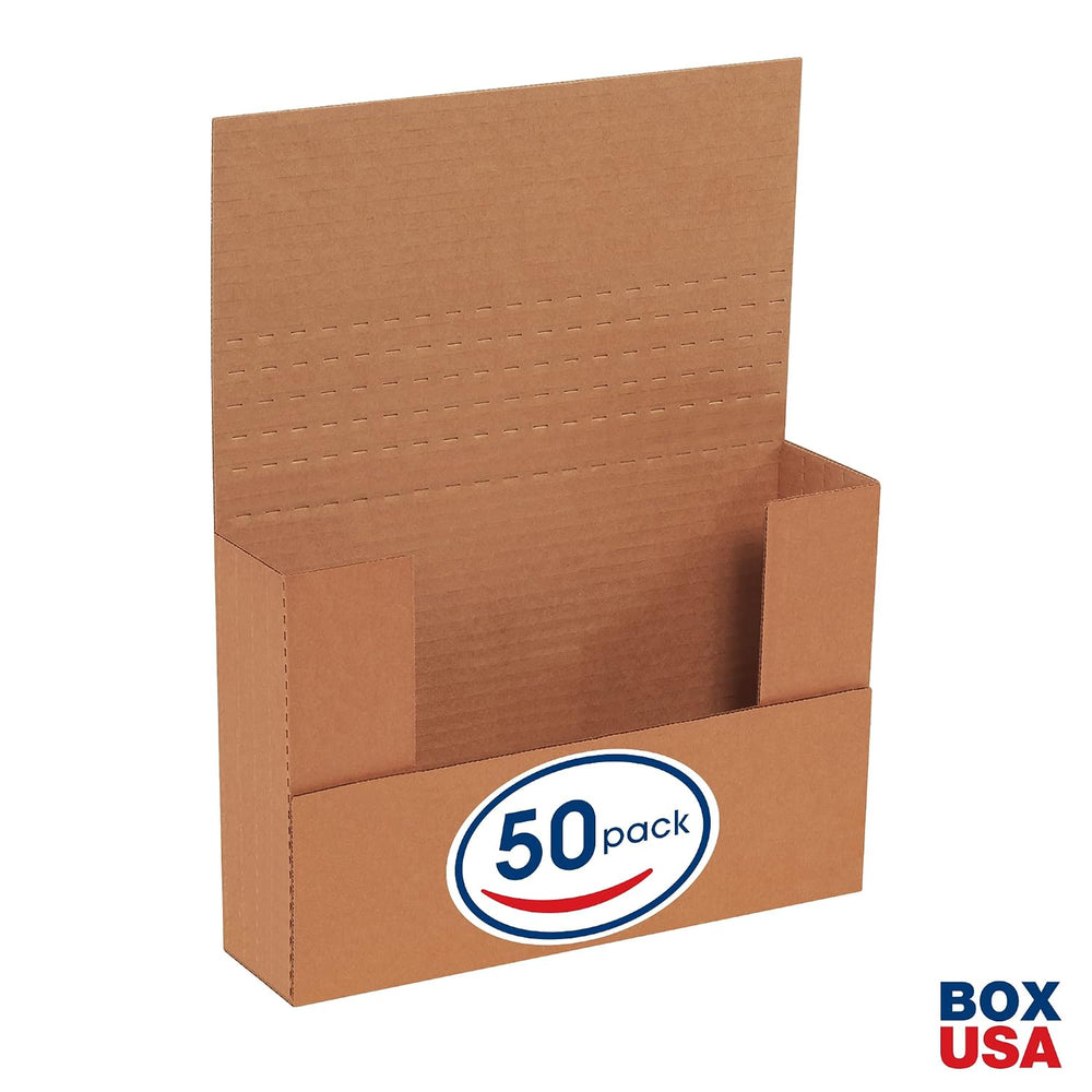 Box USA BM962BFK 9 1/2"L x 6 1/2"W x 2"H, Kraft (Pack of 50)