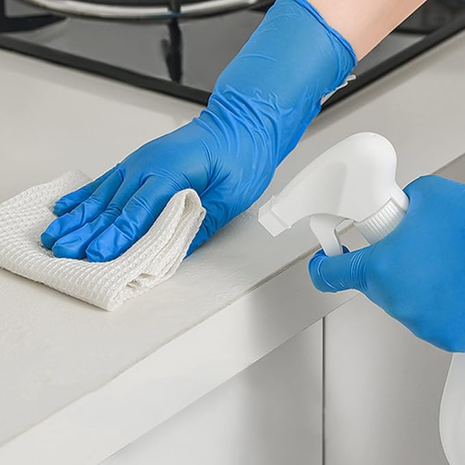 Daddy's Choice Nitrile Gloves 100Pcs 1000 Pcs Disposable Blue, - Image 5