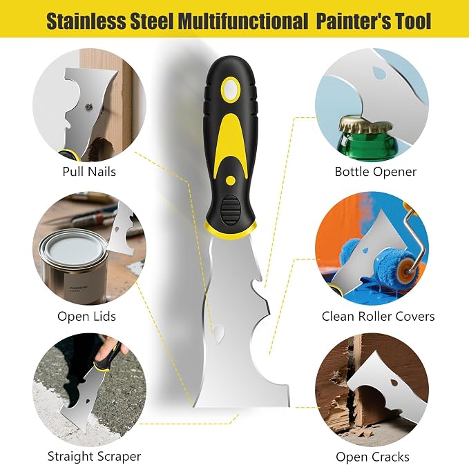 Spackle Knife Set, Paint Scraper Tool - Image 4