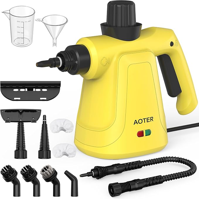 Pressurized Handheld Steam Cleaner, Portable Multi-Surface Cleaner by Unknown