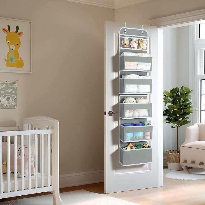 LAMU 6-Tier Over The Door Organizer, Swing - Image 9