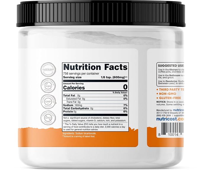 Nutricost Pantry Baking Soda - Image 5