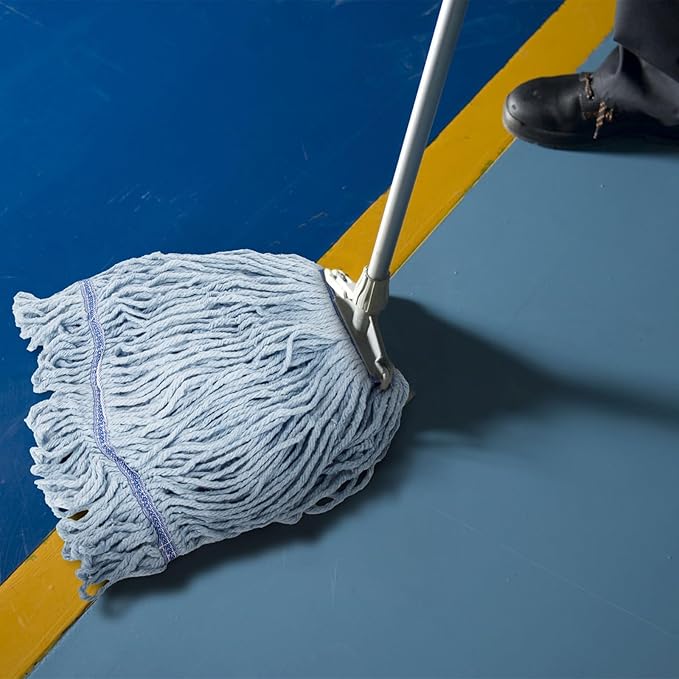 KeFanta 3 Pack Heavy Duty Commercial Mop Head Replacement, Looped End String - Image 7