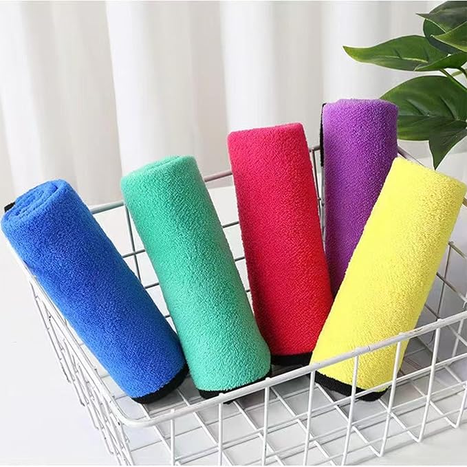 10 Pack Premium Microfiber Towels Coral velvet Washing and Detailing Towels - Image 7