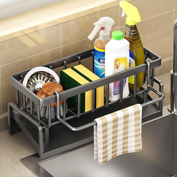 Sponge Holder for Kitchen Sink, Sink Caddy - Image 6