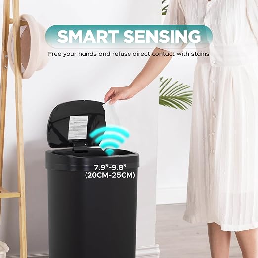 Automatic Motion Sensor Bathroom Trash Can - Image 3