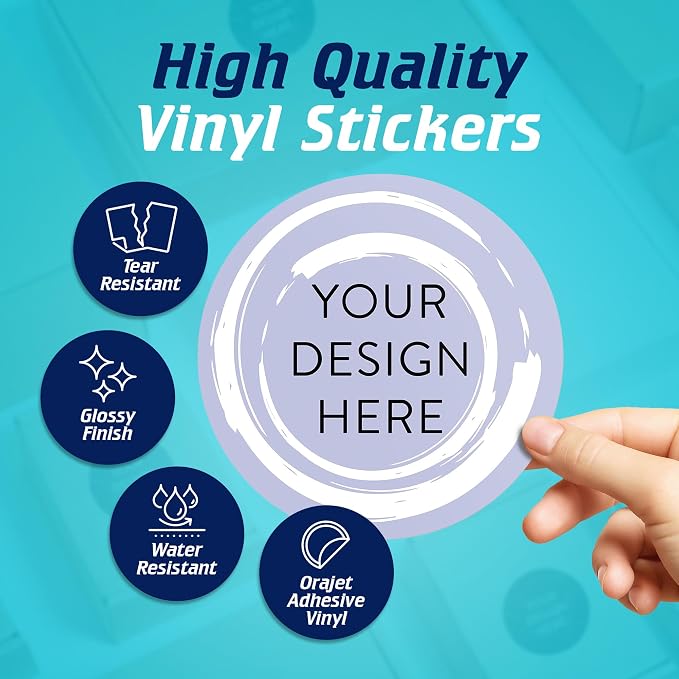 100 Custom Vinyl Stickers - Image 3