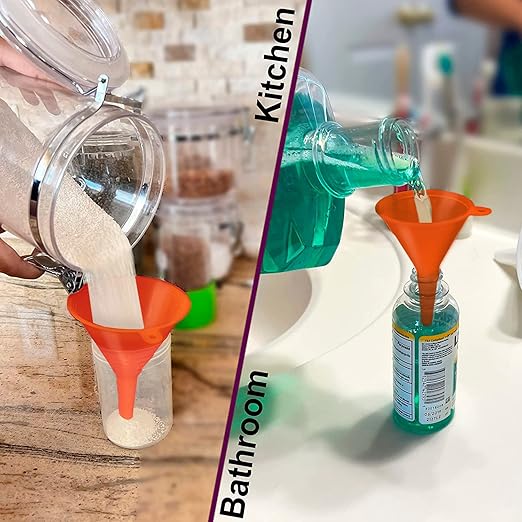 Oil Funnel Set – Plastic Funnels - Image 3
