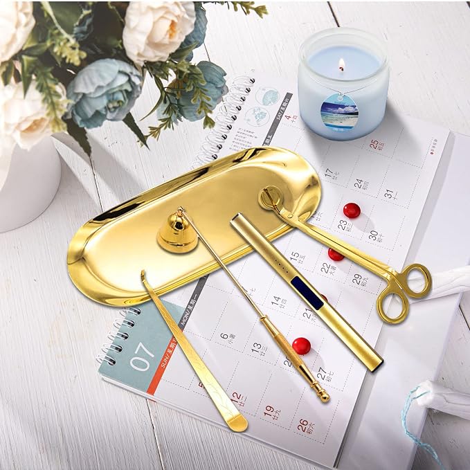 5Pcs Stainless Steel Candle Wick Trimmer Set, Candle Wick Trimmer, Candle Wick - Image 3