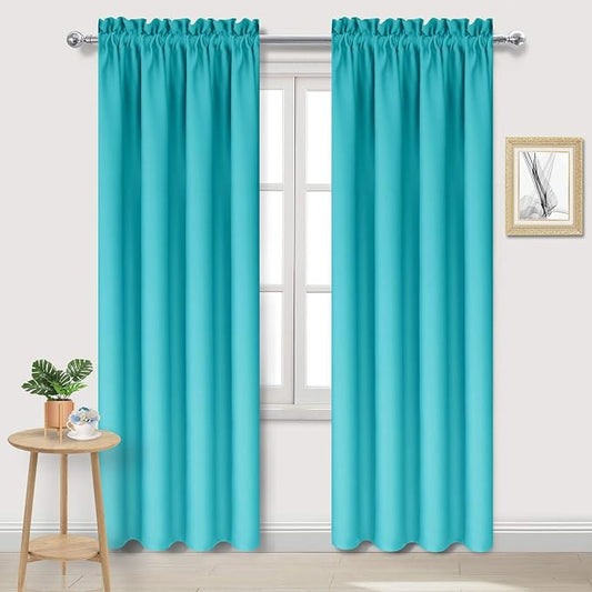 DWCN Blackout Curtains for Bedroom – Thermal Insulated Room Darkening Drapes by DWCN