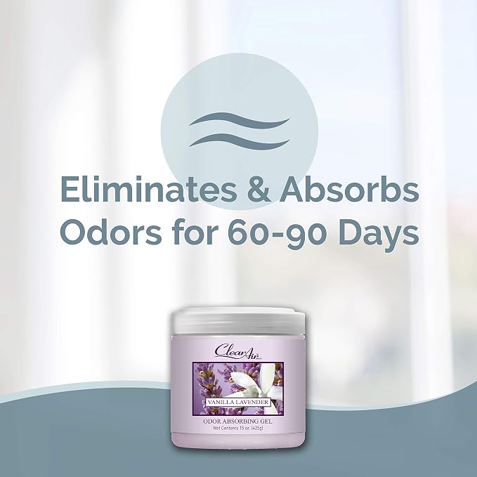 Clear Air Odor Absorber Gel - 15 oz - Image 2