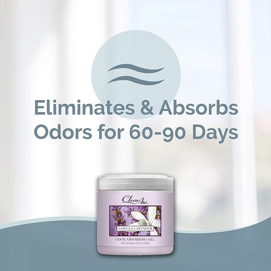 Clear Air Odor Absorber Gel - 15 oz - Image 2
