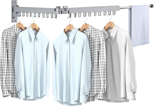 Bakala Clothes Drying Rack, Laundry Drying Rack Foldable, Heavy-Duty Space by BAKALA