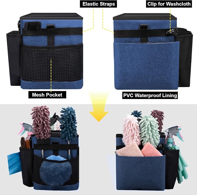 Wearable Large Cleaning Caddy Bag