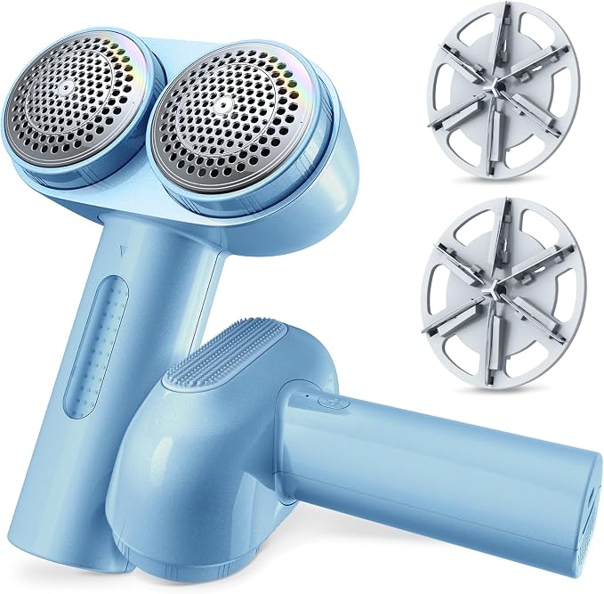 TORRAS Dual-Head Fabric Shaver, Longest Durability & 50ml Large Capacity by TORRAS