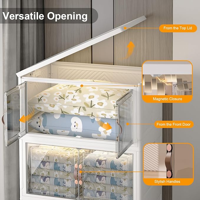 Extra Large Stackable Storage Bins - Image 7
